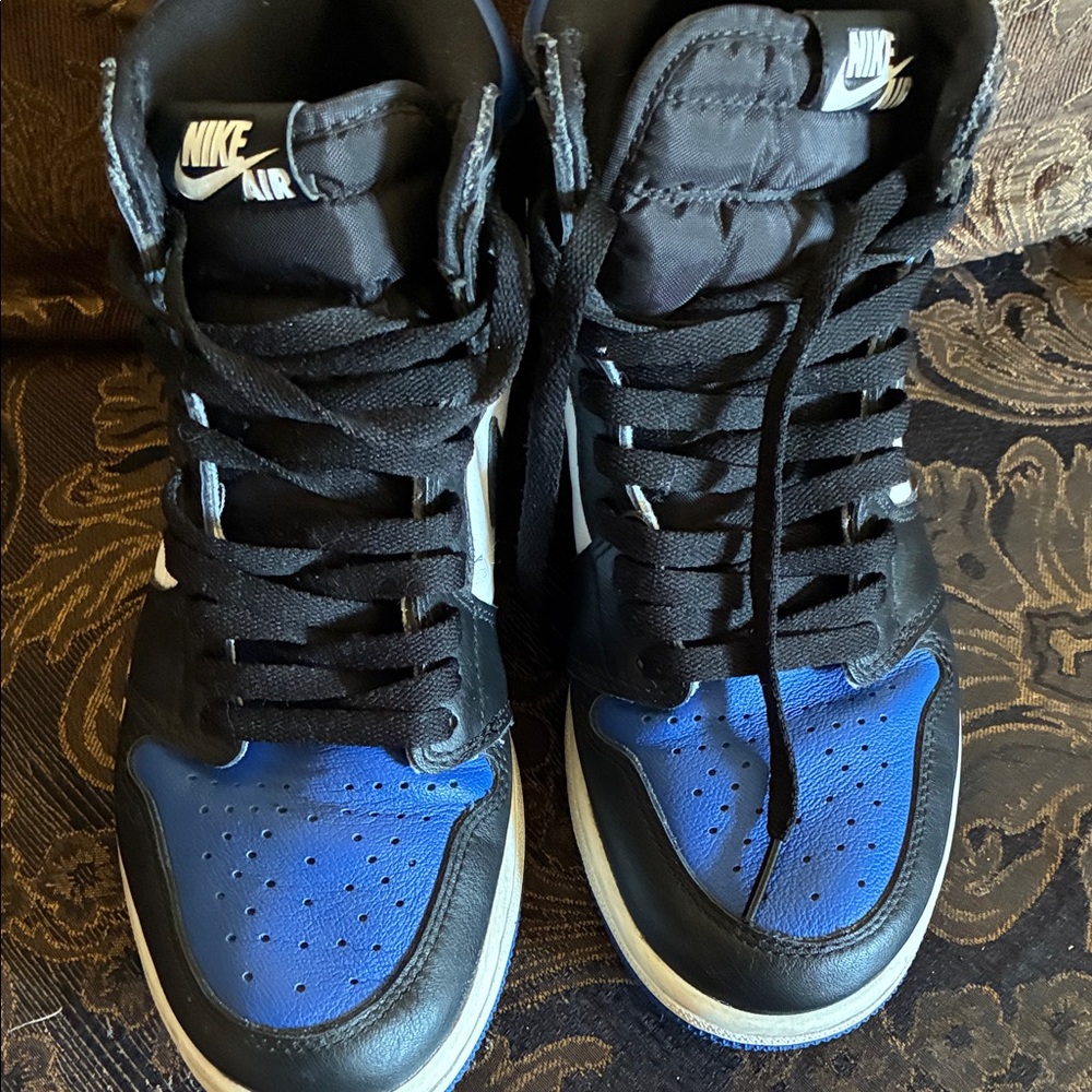 Nike Air Jordan 1 Retro OG High Royal Toe Size 8 Men - Picture 5 of 9